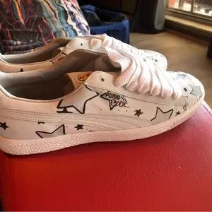 Puma | Shoes | Puma Clyde Vaughn Bode Sz 2 White Cheech  display picture 1